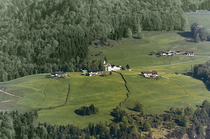 Blick vom Rossfeld auf den Ettenberg