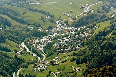 Marktschellenberg - gesehen vom Untersberg
