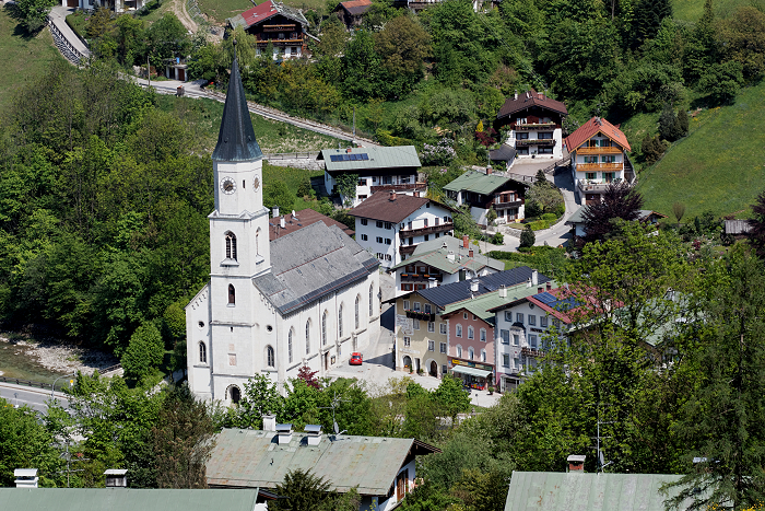Ein Blick auf den Ortskern